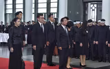 Nhiều đoàn quốc tế tới viếng Chủ tịch nước Trần Đại Quang